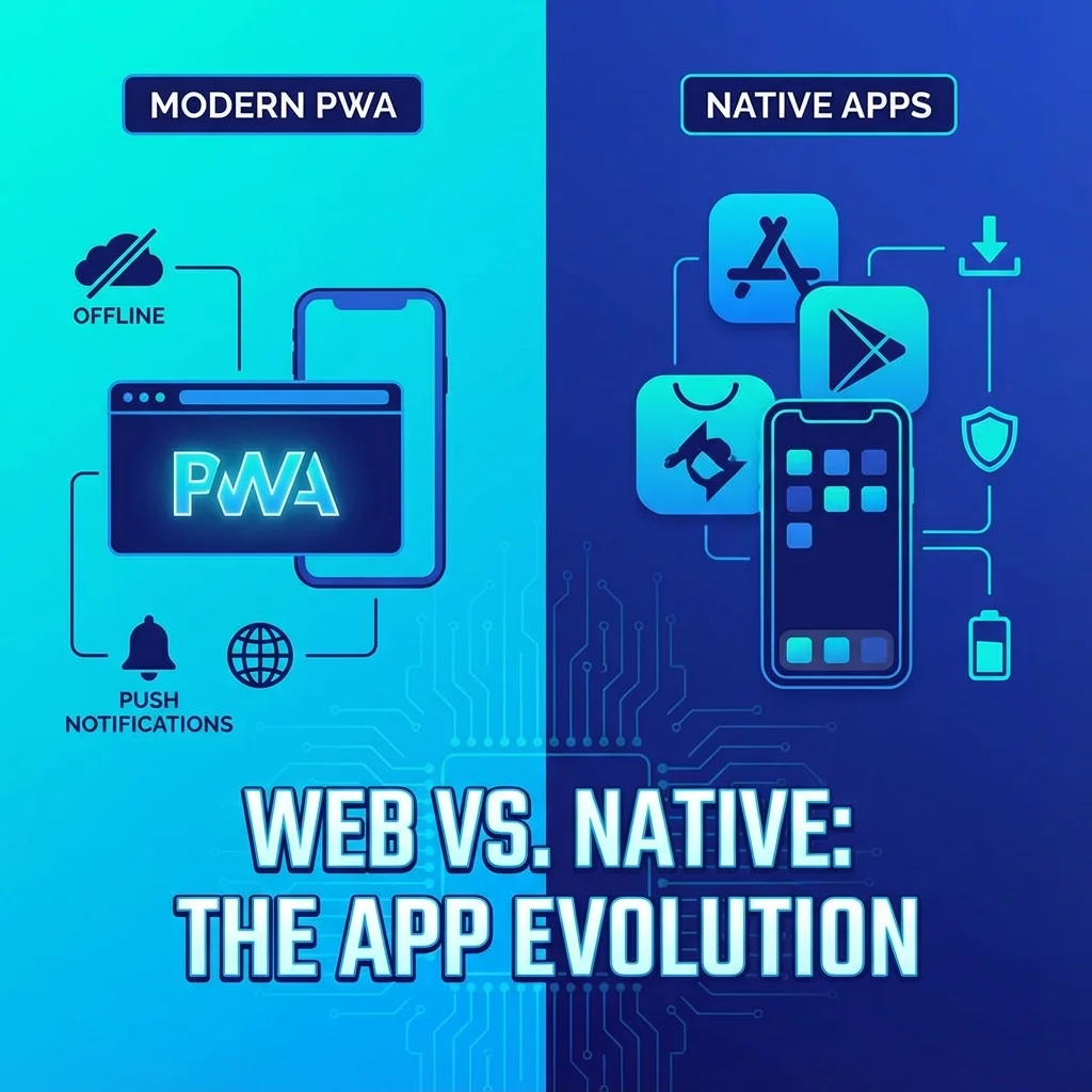 PWA vs нативные приложения: полное руководство